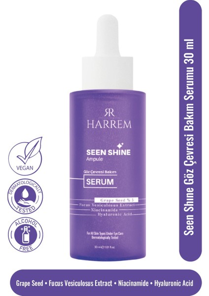 Seen Shine Göz Çevresi Bakım Serumu 30 ml