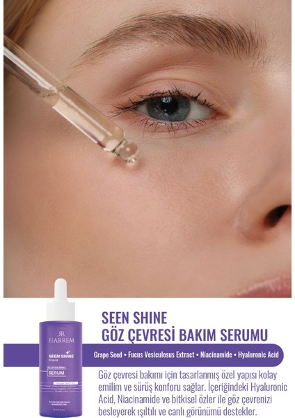 Seen Shine Göz Çevresi Bakım Serumu 30 ml