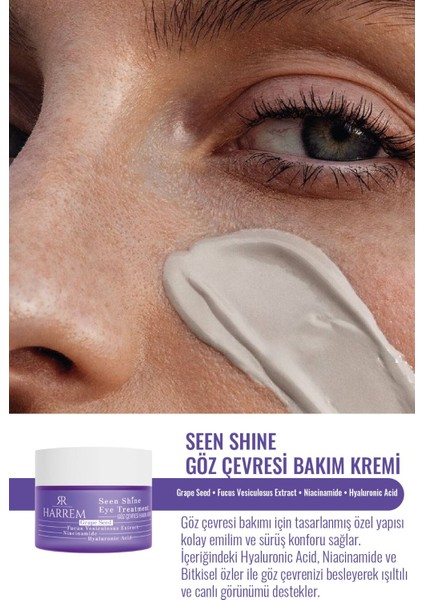 Seen Shine Göz Çevresi Bakım Kremi 15 ml