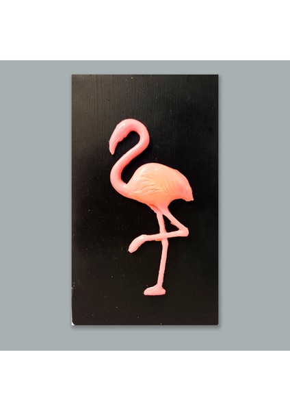 Art-Decor Store Kabartma Tablo Flamingo