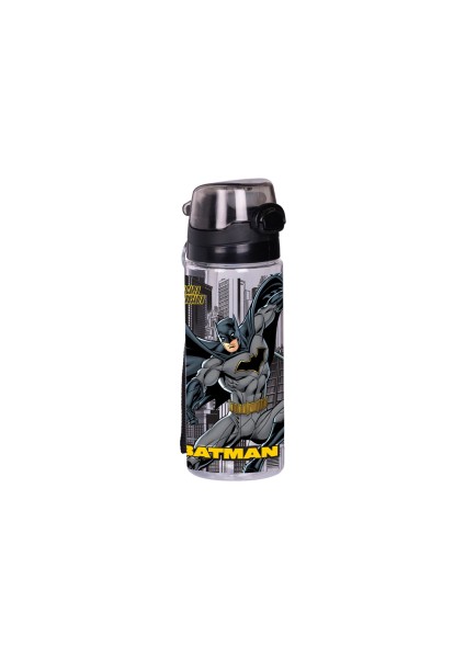 500ML Batman Pipetli Askılı Kilitlenebilir Su Matarası