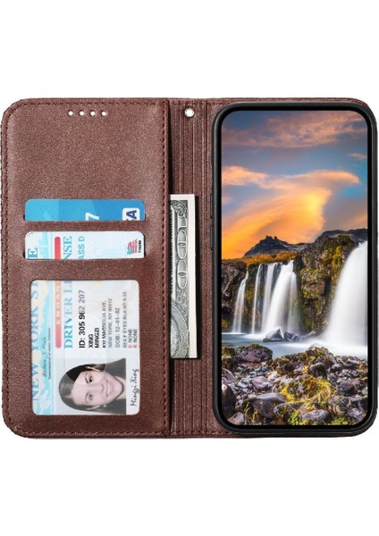 Sony Xperia 10 V Eşkenar Dörtgen Şekli Standı El Kayışı Günlük Kullanım Için Flip Case (Yurt Dışından)