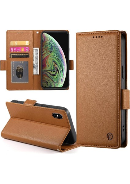 IPhone Xs Max Cüzdan Flip Iş Kartı Yuvaları Günlük Kullanım Için Flip Case (Yurt Dışından) fırsatları