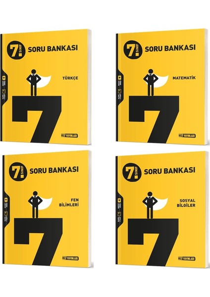 Hız Yayınları 7.sınıf Hız Yayınları Soru Bankaları - 4 Kitap