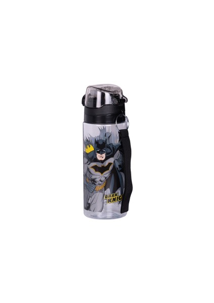 500ML Batman Pipetli Askılı Kilitlenebilir Su Matarası