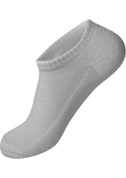 Unisex Cotton Görünmez Sneakers Spor Çorap Gri 12 Çift fiyatları