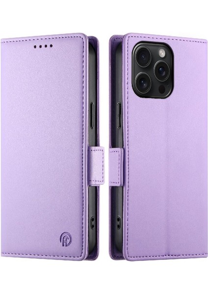 IPhone 15 Için Flip Case Pro Max Flip Cüzdan Günlük Kullanım Kart Yuvaları Iş (Yurt Dışından)