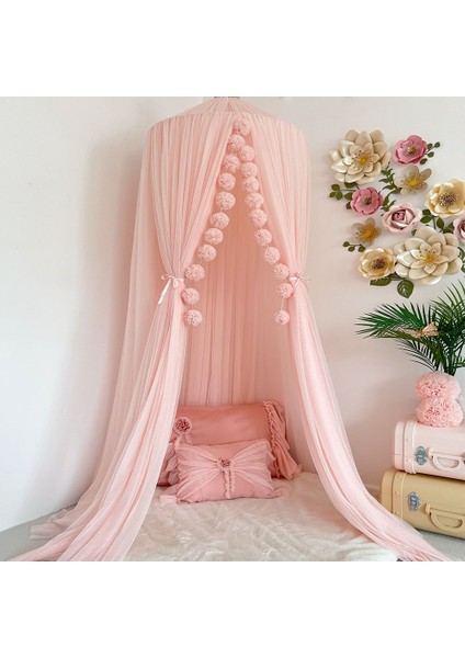 Deluxe Tül Cibinlik Baby Pink