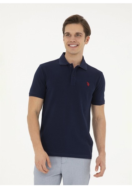 Lacivert Erkek Slim Fit T-Shirt GTP04IY024