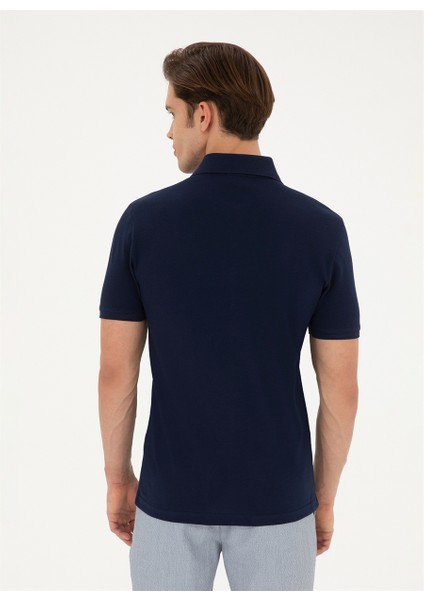 Lacivert Erkek Slim Fit T-Shirt GTP04IY024 indirimleri
