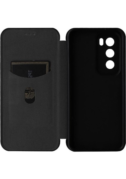 Oppo Oppo 12 5g Manyetik Karbon Fiber Tam Koruma Flip Case Için Flip Case (Yurt Dışından) indirimleri