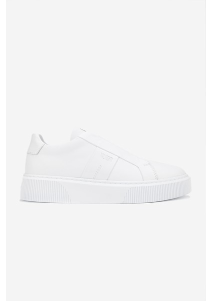 Emma Erkek Beyaz Rugan Hakiki Deri Sneakers & Spor Ayakkabı 352 20074 Erk Ayk Y24
