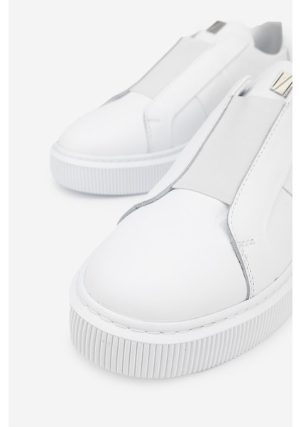 Emma Erkek Beyaz Rugan Hakiki Deri Sneakers & Spor Ayakkabı 352 20074 Erk Ayk Y24