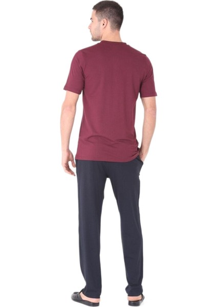 Erkek Bordo 4'lü Pijama Takımı 224016 fiyatları