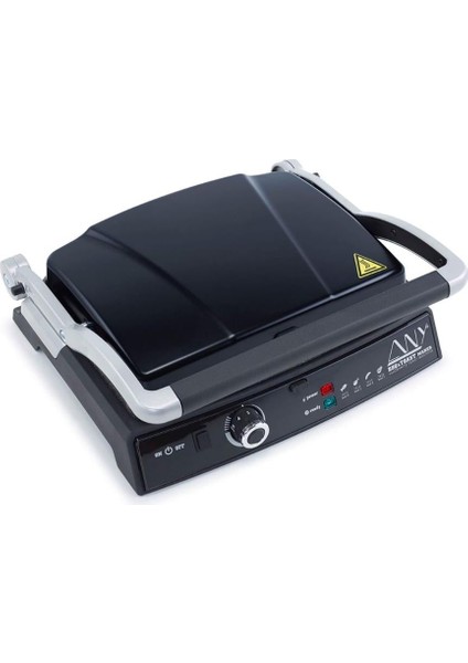 Super Grill Izgara&tost Makinesi 2000W Siyah