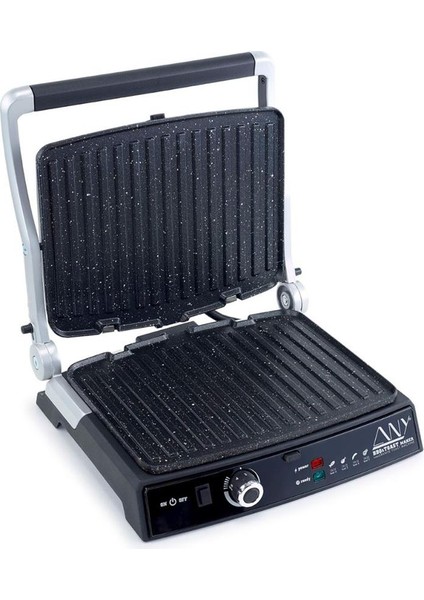 Super Grill Izgara&tost Makinesi 2000W Siyah