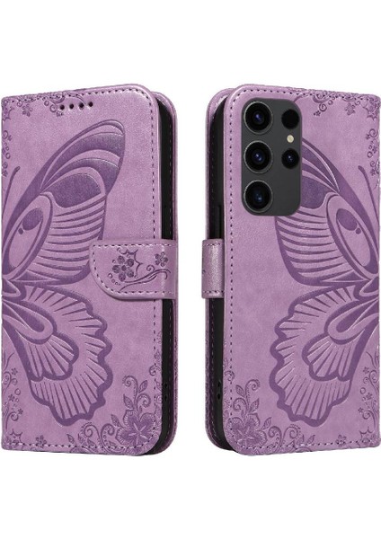 Kredi Kartı Yuvası ile Samsung Galaxy S23 Ultra Için Flip Case Yüksek Kalite (Yurt Dışından)