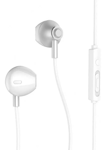 Samsung A8 - A8S - A80 - A9 - A9 Pro - C7 - C8 - C9 - C9 Pro Uyumlu Metal Başlık Kablolu Kulaklık