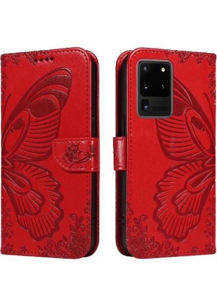 Samsung Galaxy S20 Ultra Yüksek Kaliteli Deri Ayrılabilir Için Flip Case (Yurt Dışından)