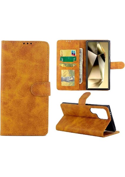 Samsung Galaxy S24 Için Ultra Kickstand Durumda Tam Koruma Pu Kart (Yurt Dışından) modelleri