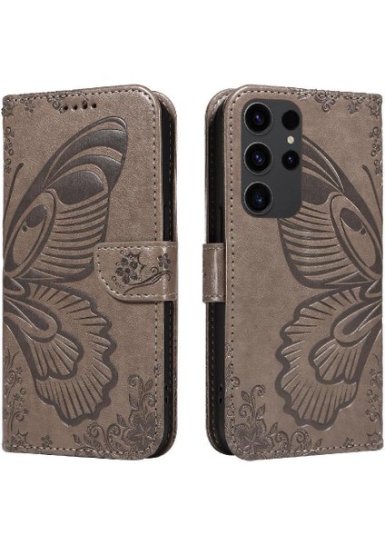 Samsung Galaxy S22 Ultra Yüksek Kaliteli Deri Ayrılabilir Için Flip Case (Yurt Dışından)