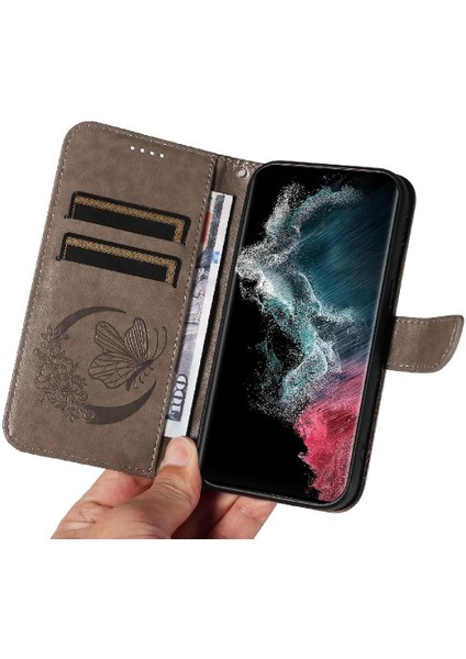 Samsung Galaxy S22 Ultra Yüksek Kaliteli Deri Ayrılabilir Için Flip Case (Yurt Dışından) modelleri