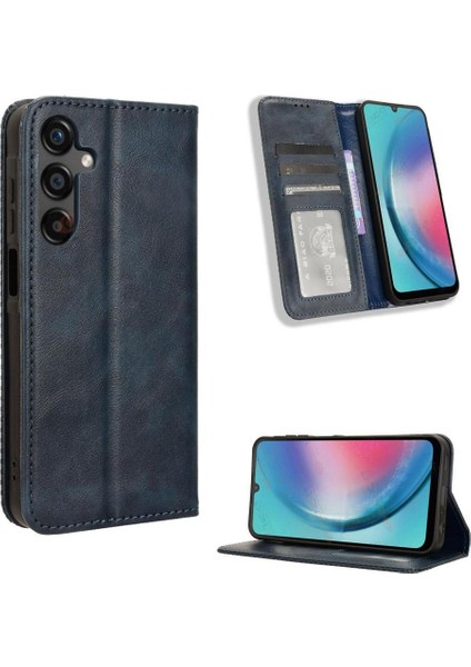 Samsung Galaxy C55 5g Cüzdan Manyetik Kapatma Pu Deri Kılıf (Yurt Dışından)