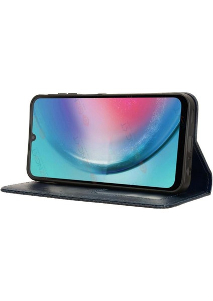 Samsung Galaxy C55 5g Cüzdan Manyetik Kapatma Pu Deri Kılıf (Yurt Dışından)