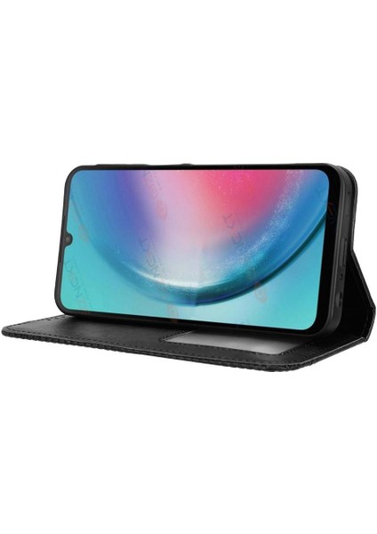 Samsung Galaxy C55 5g Cüzdan Manyetik Kapatma Pu Deri Kılıf (Yurt Dışından)