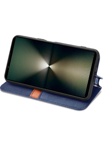 Sony Xperia 1 Vı Için Flip Case Deri Kılıf Kapak Kapak Cüzdan Fonksiyonu (Yurt Dışından)