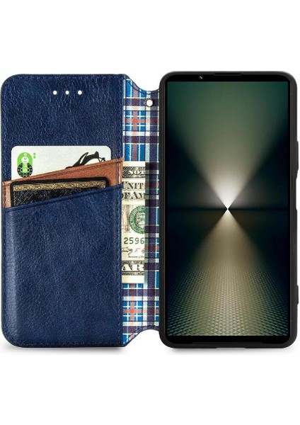 Sony Xperia 1 Vı Için Flip Case Deri Kılıf Kapak Kapak Cüzdan Fonksiyonu (Yurt Dışından)