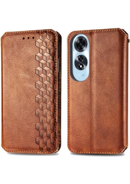 Oppo A60 4g Için Flip Case Zarif Iş Moda Tasarım Kapak Çevirin (Yurt Dışından)