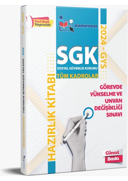 2024 Sgk Gys 2'li Set (Hazırlık Kitabı+Soru Bankası)