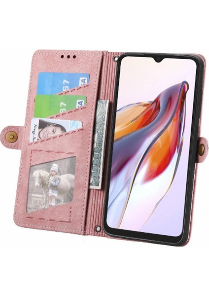 Xiaomi Redmi 12C Darbeye Kapak Kapak Kılıf Için Flip Case Basit (Yurt Dışından)