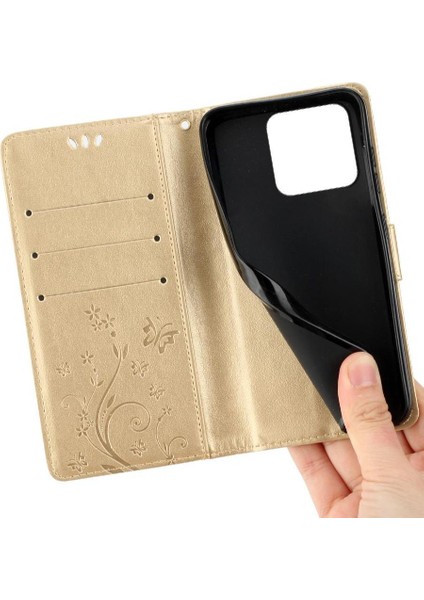 Xiaomi 14 Için Filp Durumda Kart Tutucu Kickstand Pu Deri Bilek Kayışı (Yurt Dışından) fiyatları