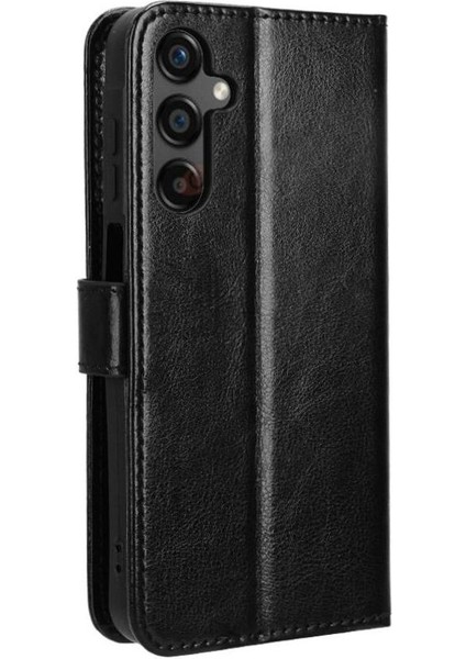 Samsung Galaxy Için Kılıf C55 5g Kart Tutucu Cüzdan Kapak Çevirin Manyetik (Yurt Dışından)