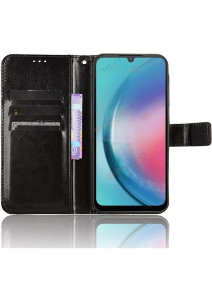 Samsung Galaxy Için Kılıf C55 5g Kart Tutucu Cüzdan Kapak Çevirin Manyetik (Yurt Dışından)