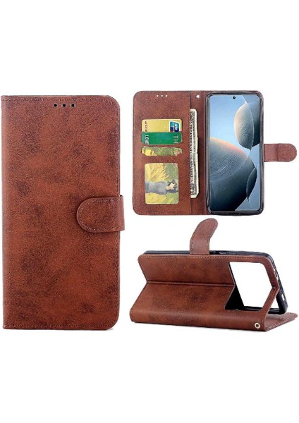 Xiaomi Poco X6 Pro Için Filp Durumda Tam Koruma Kartı Tutucu Kickstand Pu (Yurt Dışından) fiyatları