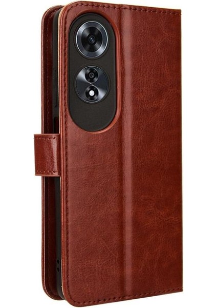Oppo A60 4g Flip Kapak Için Kılıf Manyetik Cüzdan Kart Tutucu (Yurt Dışından) modelleri
