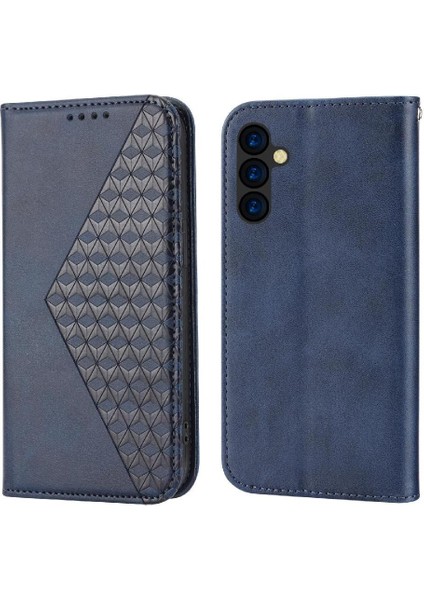 Samsung Galaxy A54 5g Eşkenar Dörtgen Şekli Günlük Kullanım El Kayışı Için Flip Case (Yurt Dışından)