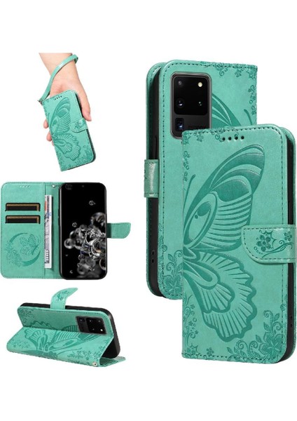 Samsung Galaxy S20 Ultra Yüksek Kaliteli Deri Ayrılabilir Için Flip Case (Yurt Dışından)