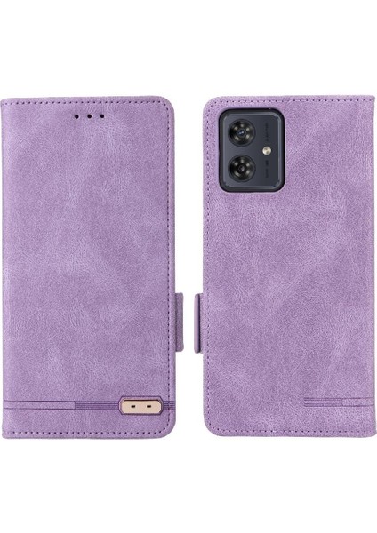 Motorola Moto G54 5g Kart Tutucu Kapak Kickstand Manyetik Için Flip Case (Yurt Dışından)