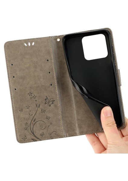 Xiaomi Redmi Için Filp Durumda Xiaomi 4g Bilek Kayışı Kickstand Kart Tutucu Pu (Yurt Dışından) modelleri
