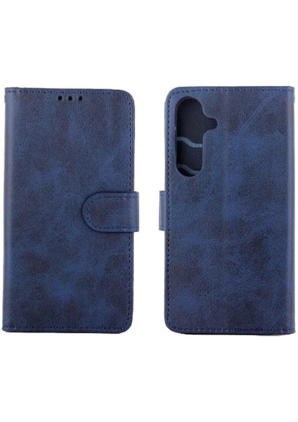 Samsung Galaxy S24 Için Filp Durumda Tam Koruma Kartı Tutucu Kickstand Pu (Yurt Dışından)