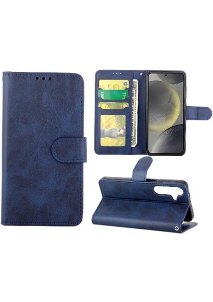 Samsung Galaxy S24 Için Filp Durumda Tam Koruma Kartı Tutucu Kickstand Pu (Yurt Dışından) fiyatları