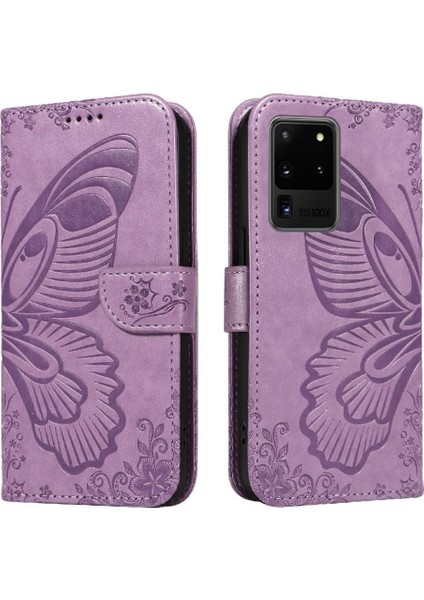 Samsung Galaxy S20 Ultra Yüksek Kaliteli Deri Ayrılabilir Için Flip Case (Yurt Dışından)