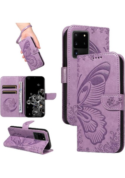 Samsung Galaxy S20 Ultra Yüksek Kaliteli Deri Ayrılabilir Için Flip Case (Yurt Dışından) modelleri