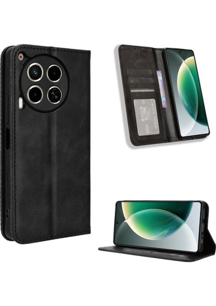 Tecno Camon 30 5g Cüzdan Manyetik Kapatma Pu Deri Için Kılıf (Yurt Dışından) modelleri