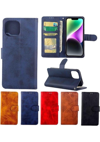 IPhone 14 Için Filp Durumda Pu Deri Manyetik Kapatma Kickstand Kart Tutucu (Yurt Dışından) fiyatları