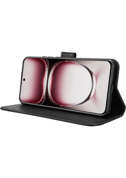 Oppo Oppo 12 Pro 5g Için Kılıf Kapak Manyetik Cüzdan Kickstand Kart Tutucu (Yurt Dışından) indirimleri